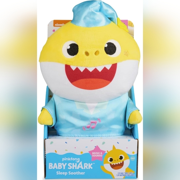 Nickelodeon Toys Pinkfong Baby Shark Sleep Soother Poshmark